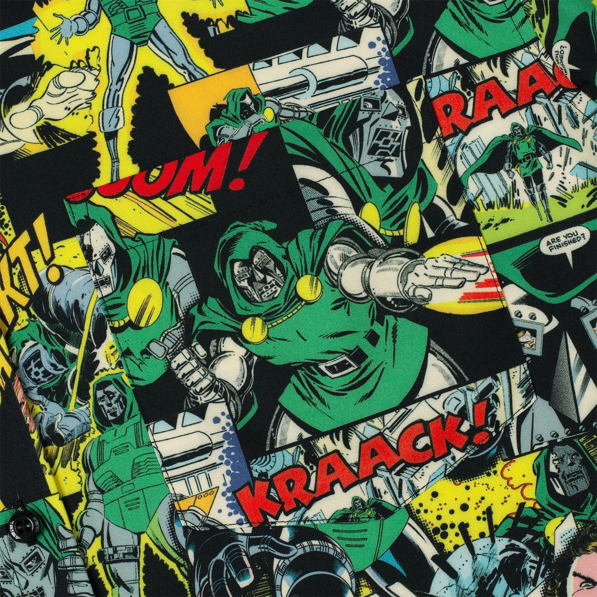 Marvel Secret Wars "I Am Doom" – KUNUFLEX Short Sleeve Shirt - Image 5