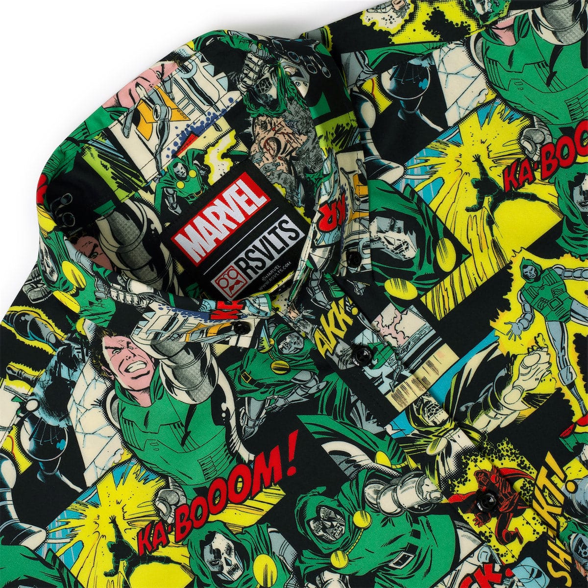 Marvel Secret Wars "I Am Doom" – KUNUFLEX Short Sleeve Shirt - Image 7