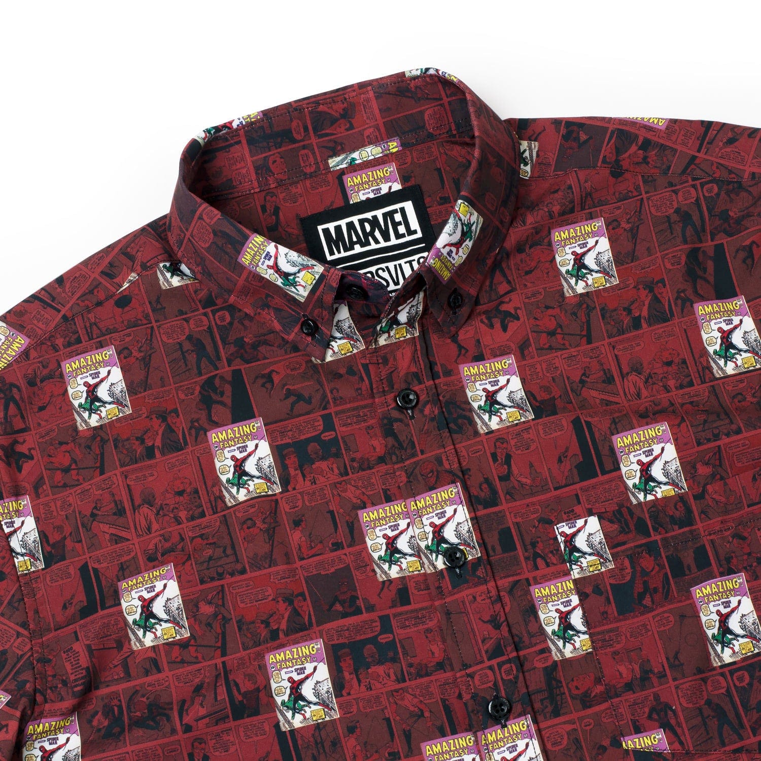 Spider-Man "Amazing Fantasy" – KUNUFLEX Short Sleeve Shirt - Image 12