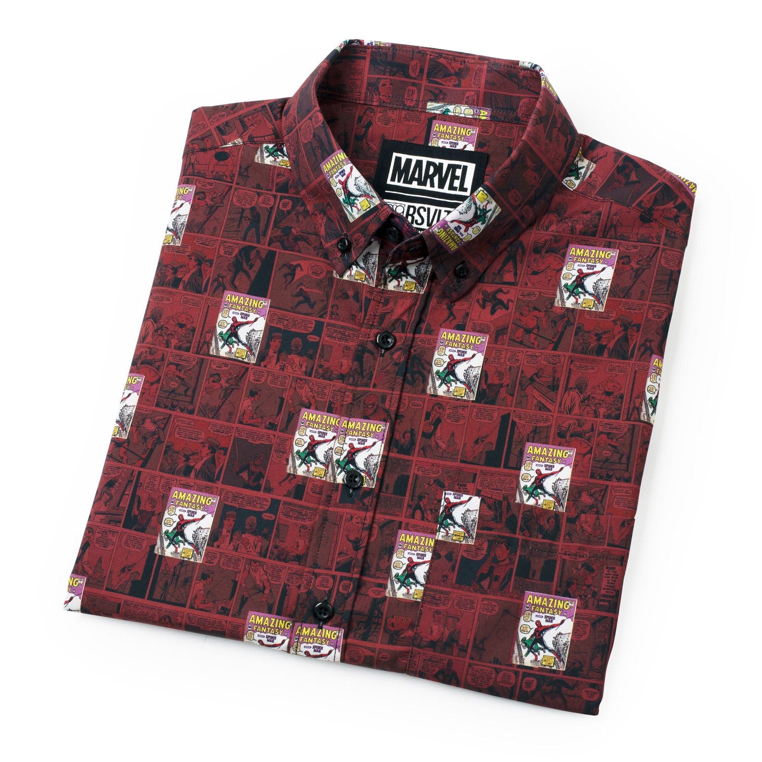 Spider-Man "Amazing Fantasy" – KUNUFLEX Short Sleeve Shirt - Image 15