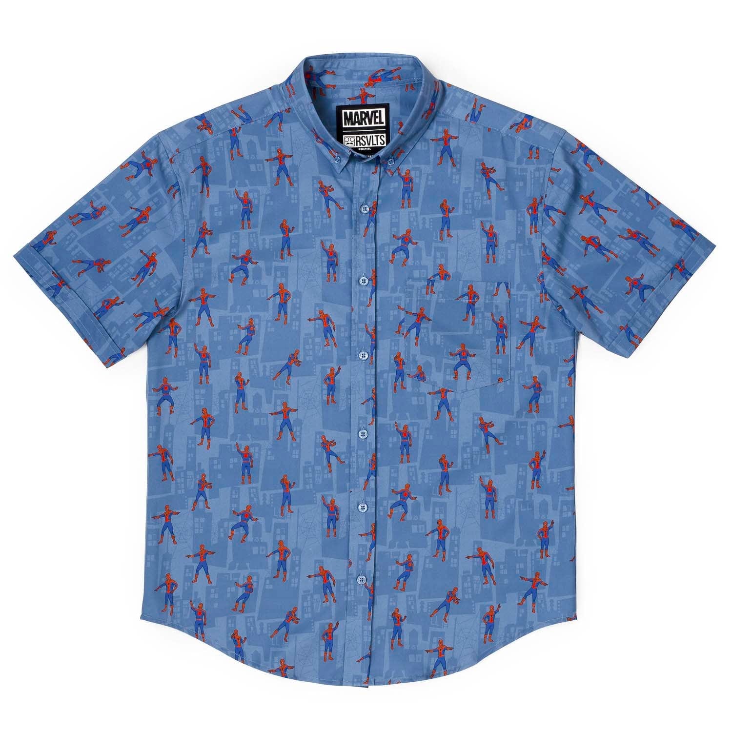 Spider-Man "The Meme" – KUNUFLEX Short Sleeve Shirt - Image 3