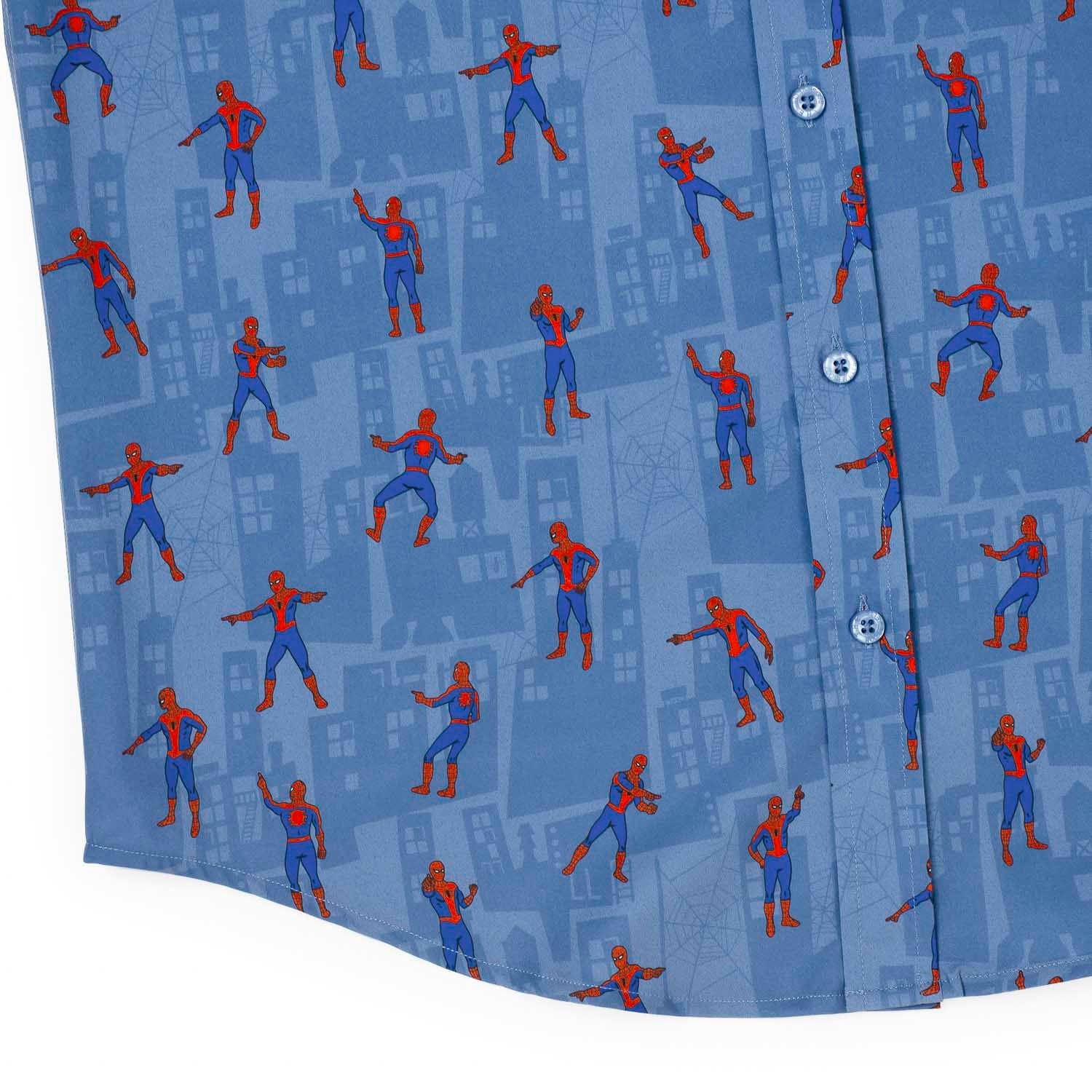 Spider-Man "The Meme" – KUNUFLEX Short Sleeve Shirt - Image 8