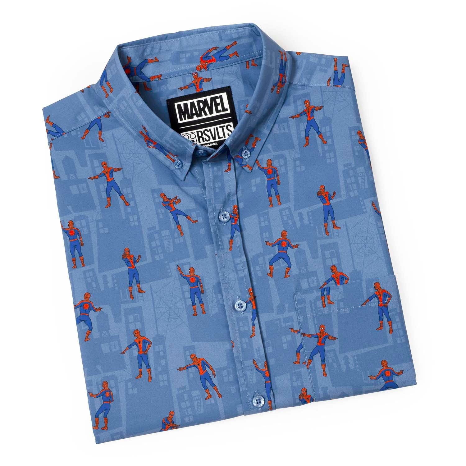 Spider-Man "The Meme" – KUNUFLEX Short Sleeve Shirt - Image 9