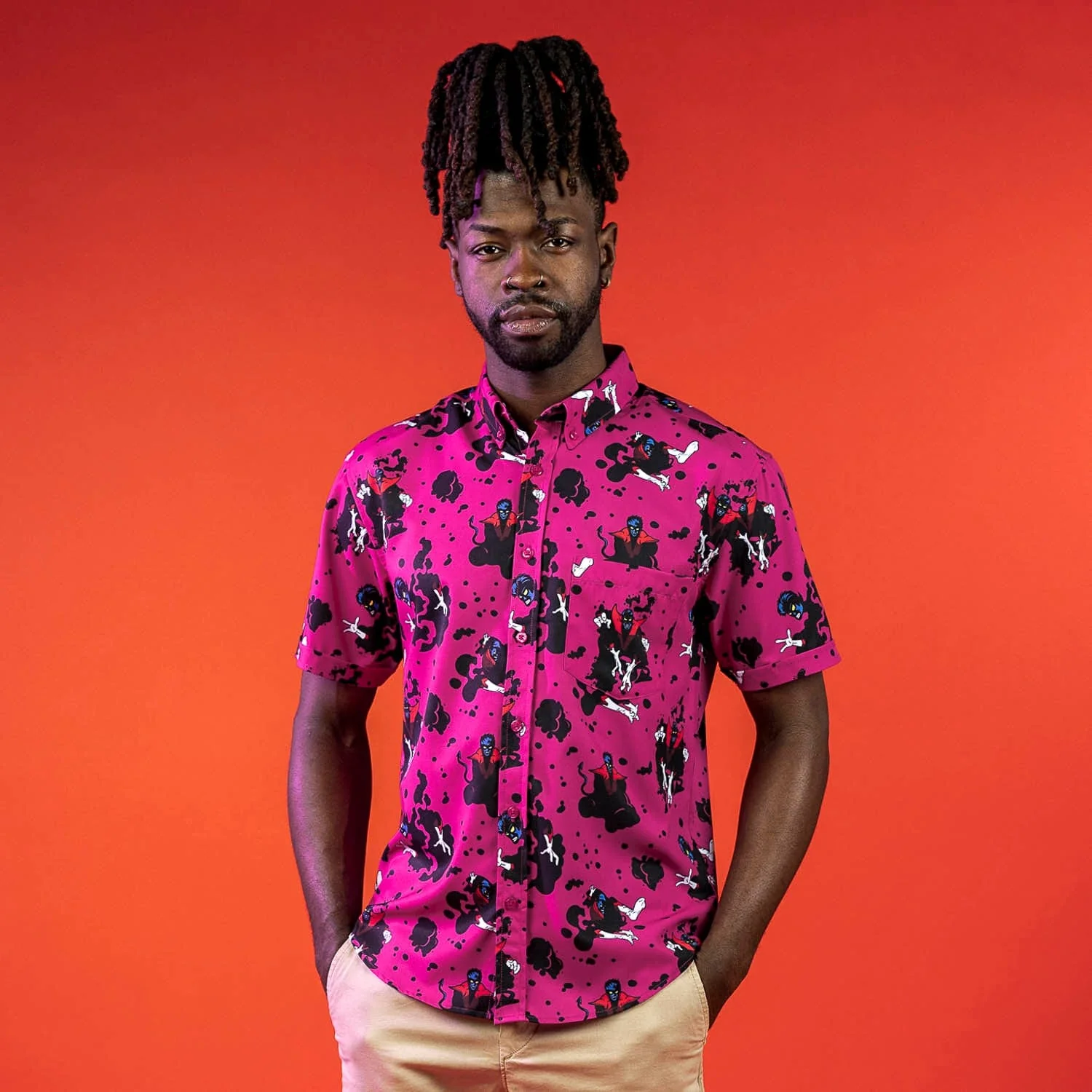 X-Men “BAMF!” – KUNUFLEX Short Sleeve Shirt - Image 6