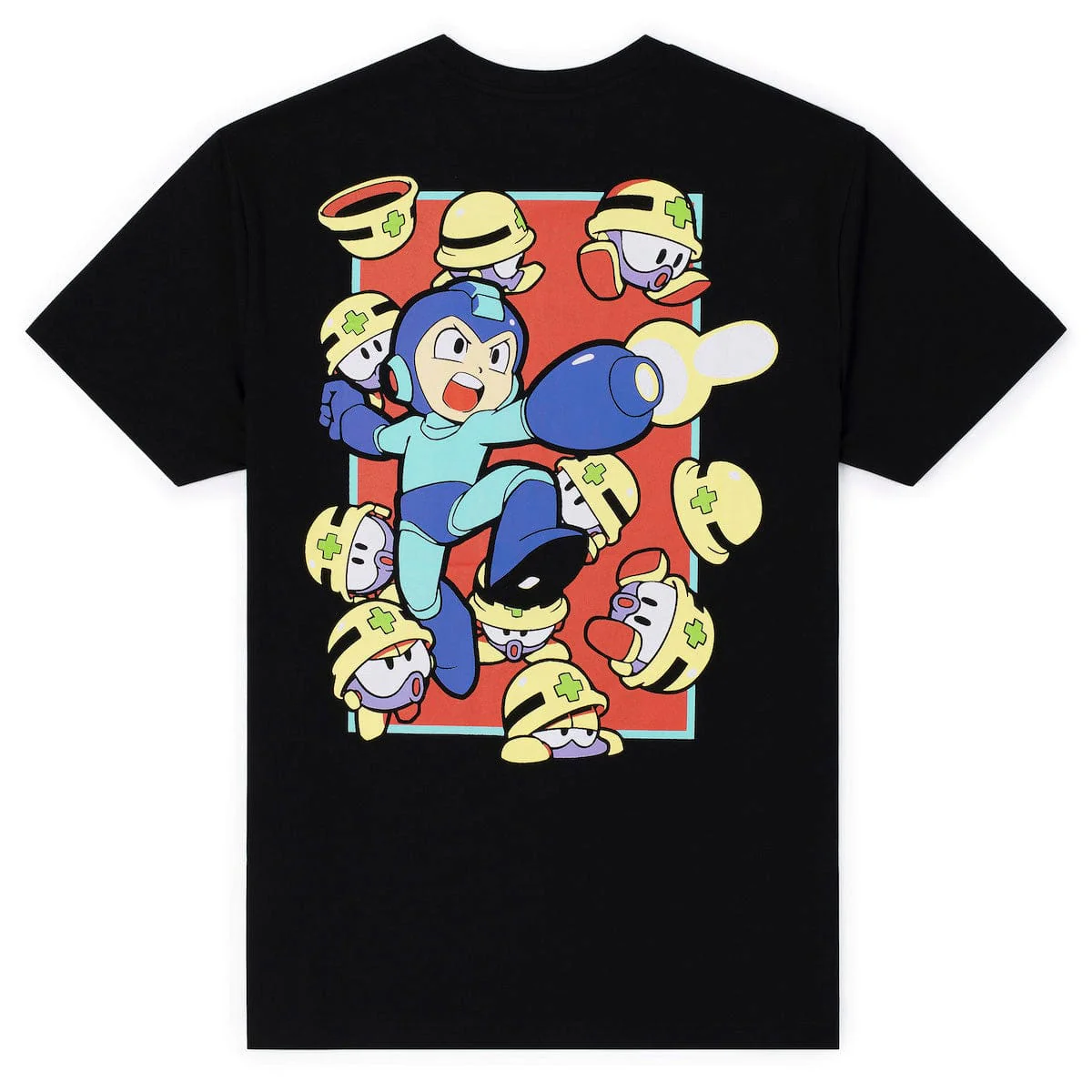 Mega Man "Test of Metall" – Crewneck Tee - Image 4