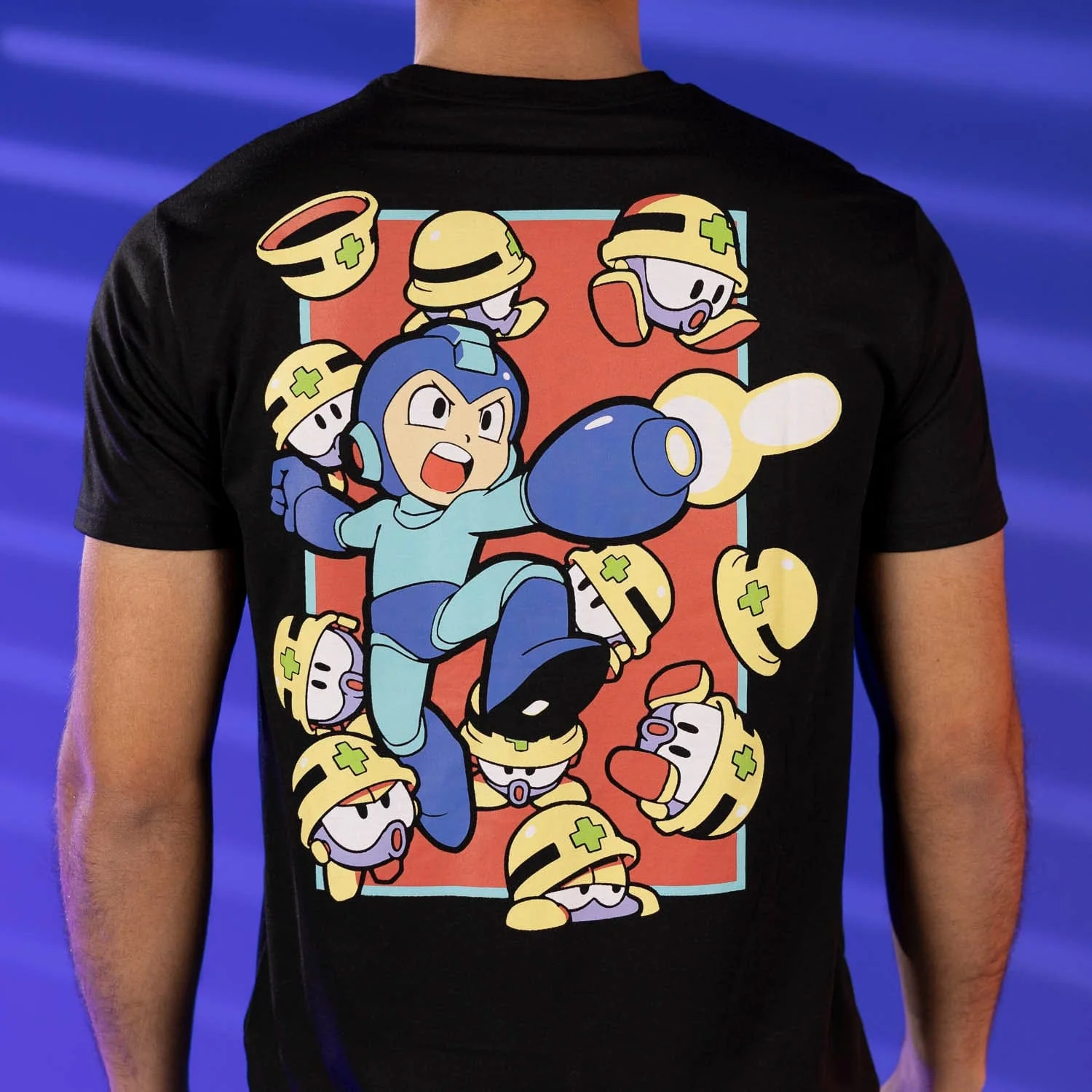 Mega Man "Test of Metall" – Crewneck Tee - Image 5