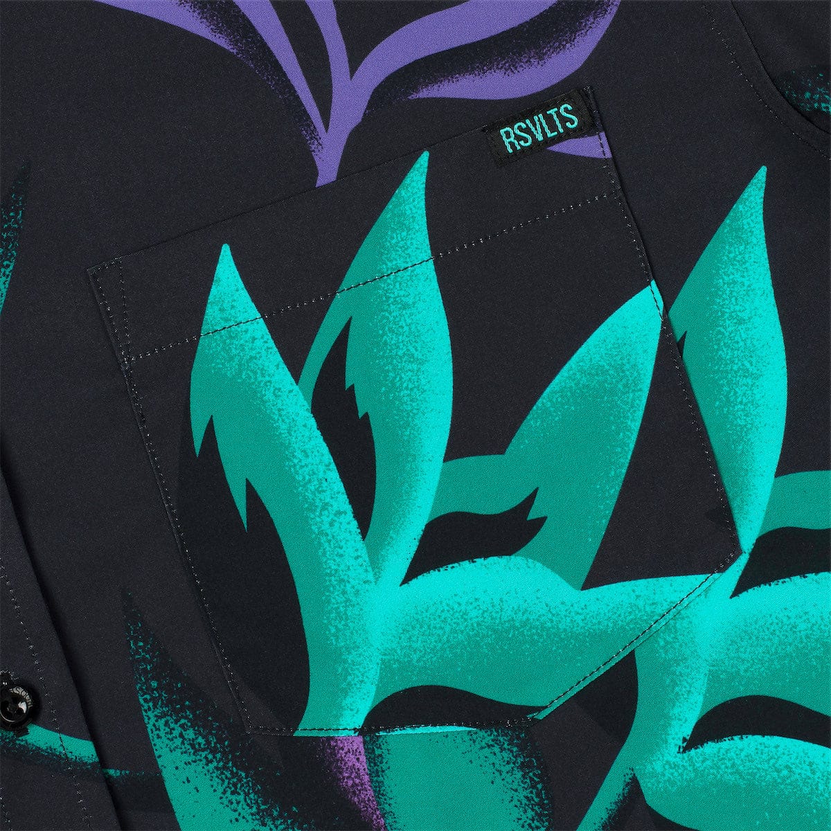 Midnight Oasis – KUNUFLEX Short Sleeve Shirt - Image 4