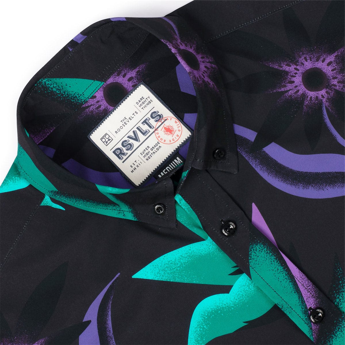 Midnight Oasis – KUNUFLEX Short Sleeve Shirt - Image 6