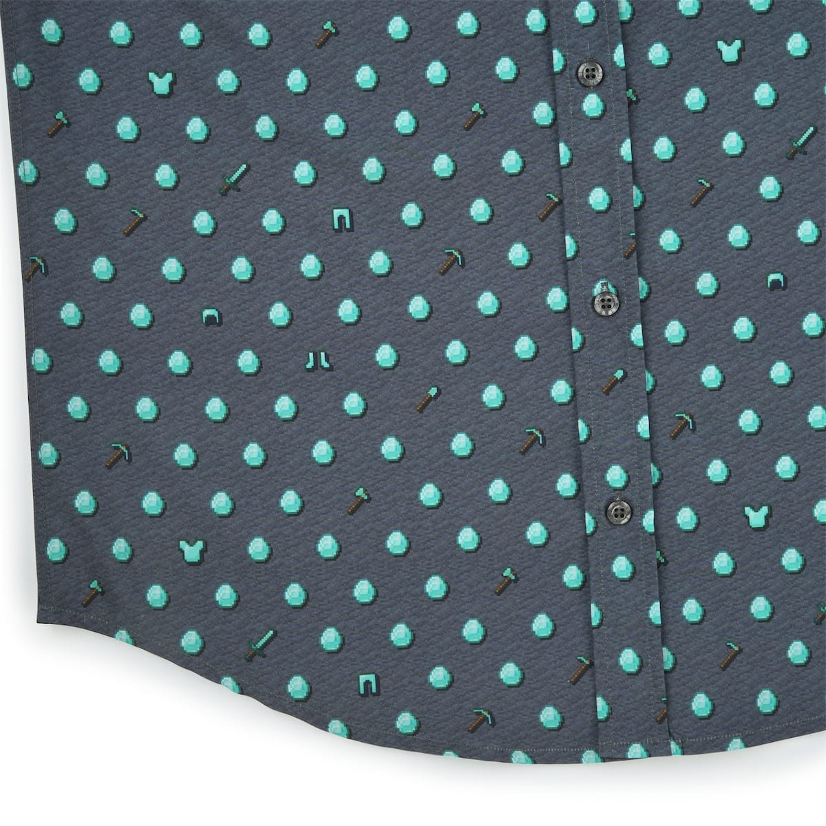 Minecraft "Diggin’ for Diamonds" – KUNUFLEX Short Sleeve Shirt - Image 5