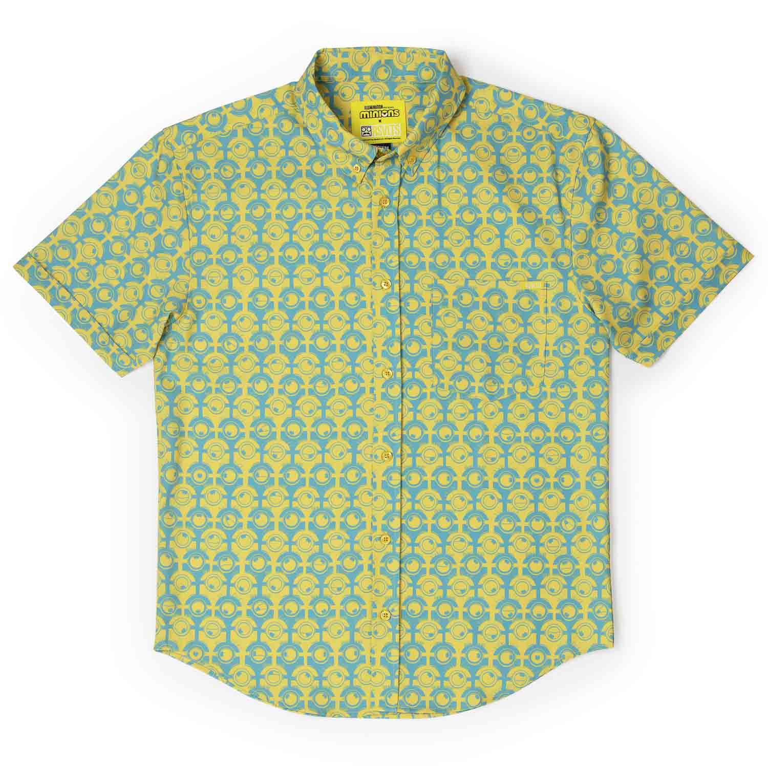 Minions "For Your Eye Only" – KUNUFLEX Short Sleeve Shirt - Image 5