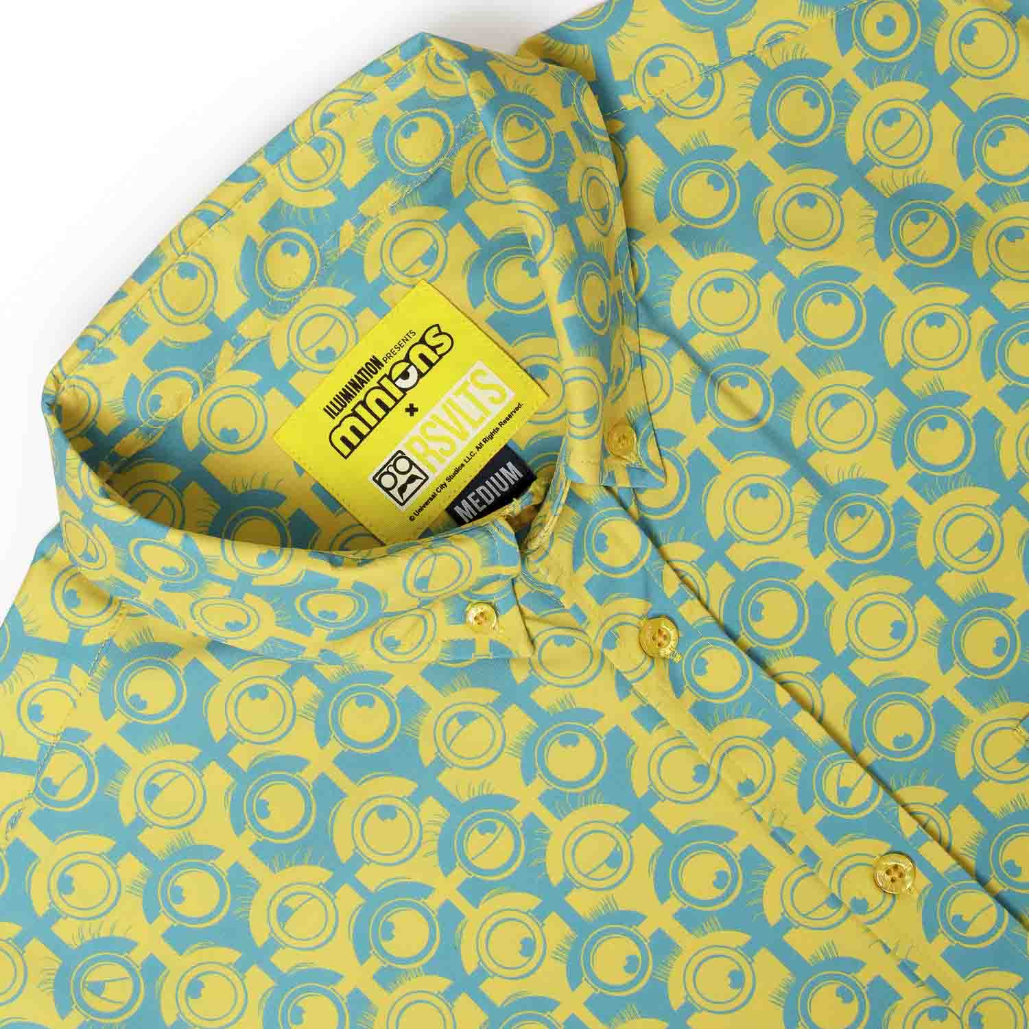 Minions "For Your Eye Only" – KUNUFLEX Short Sleeve Shirt - Image 6