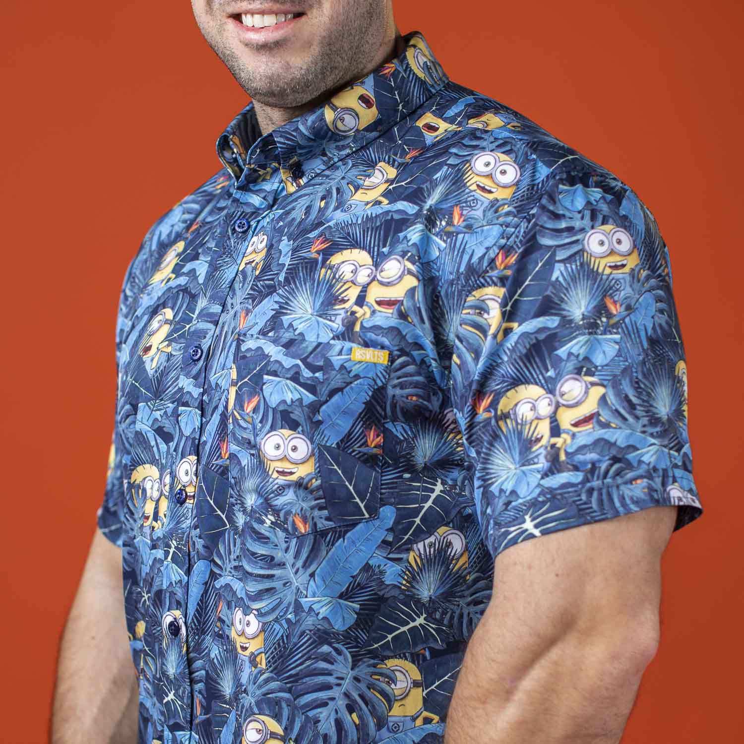 Minions “In Search of BA NA NA” – KUNUFLEX Short Sleeve Shirt - Image 2