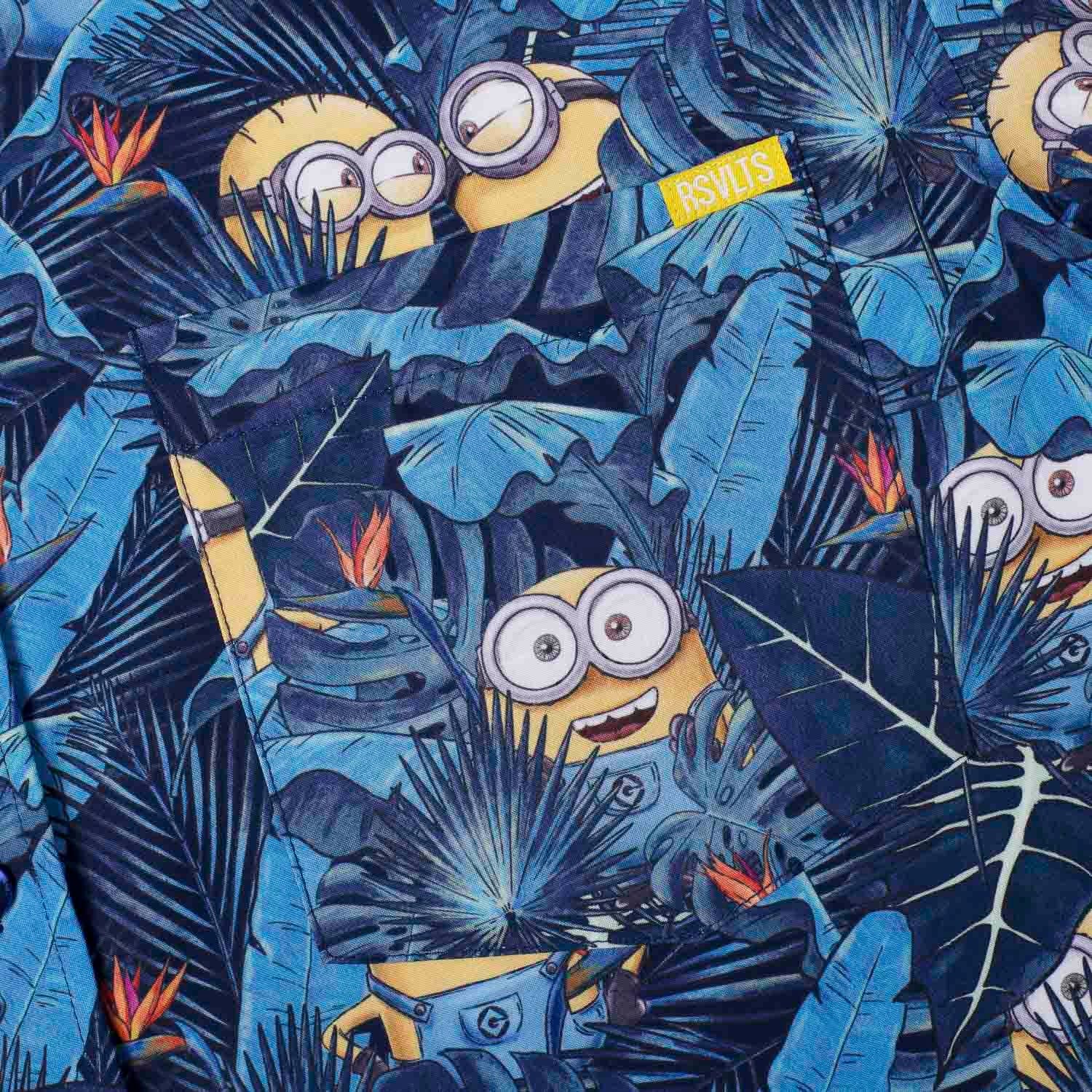 Minions “In Search of BA NA NA” – KUNUFLEX Short Sleeve Shirt - Image 3