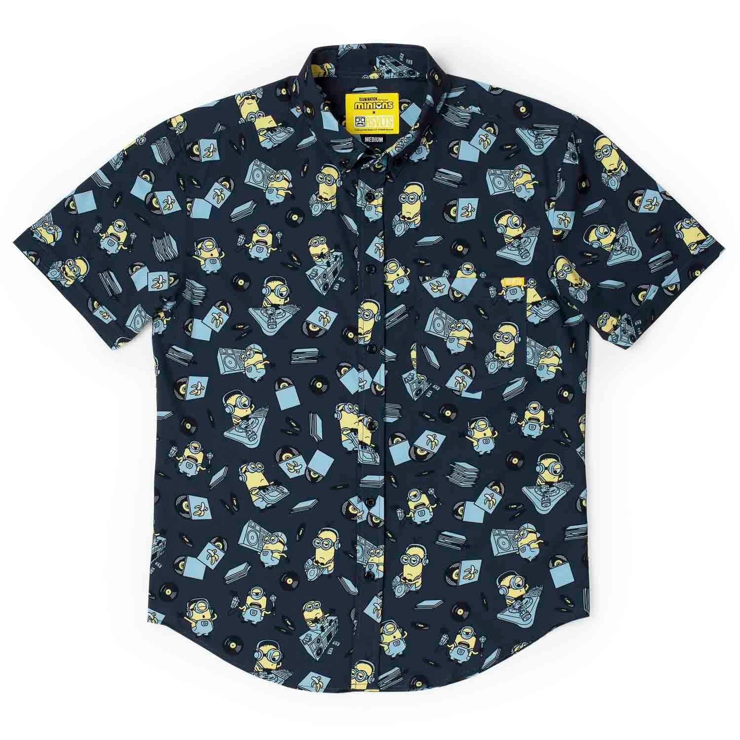 Minions “Minionmix” – KUNUFLEX Short Sleeve Shirt - Image 3