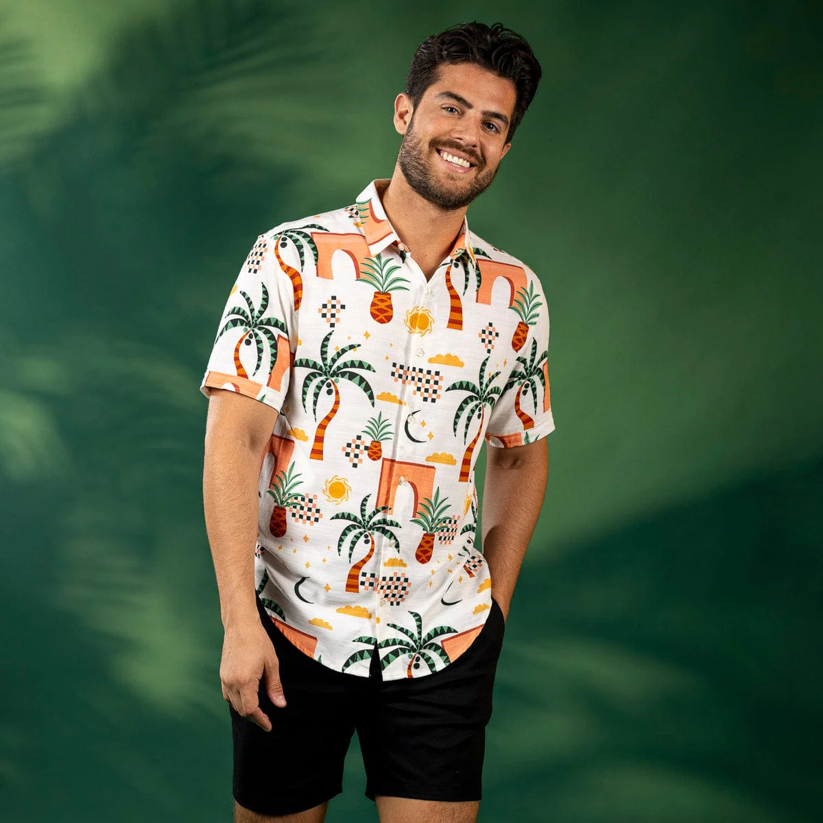Mirage – Bamboo Short Sleeve Shirt - Image 3