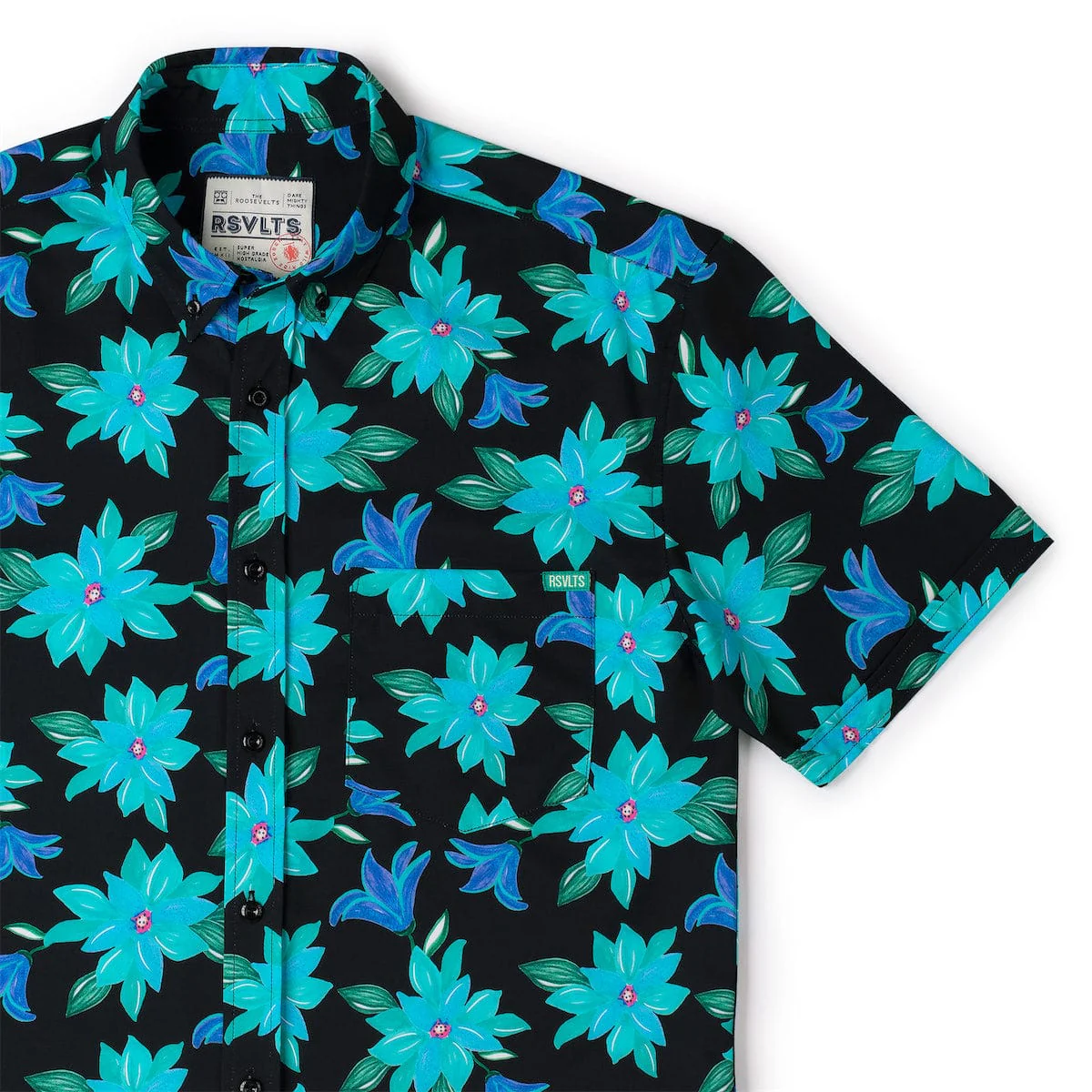 Moon Garden – KUNUFLEX Short Sleeve Shirt - Image 2