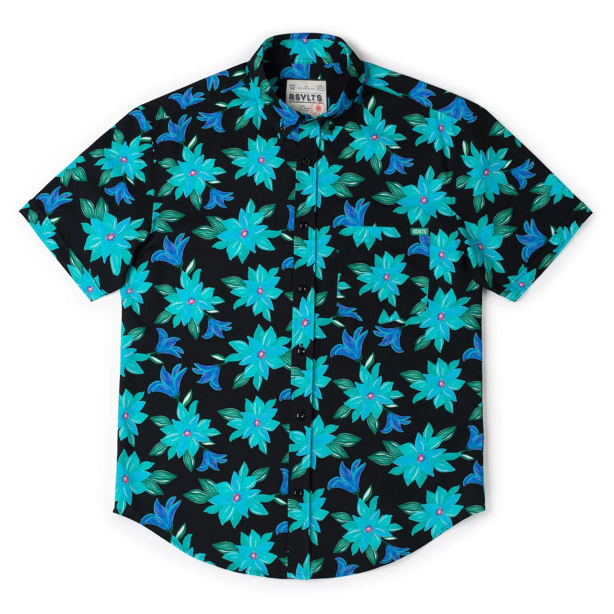 Moon Garden – KUNUFLEX Short Sleeve Shirt - Image 5