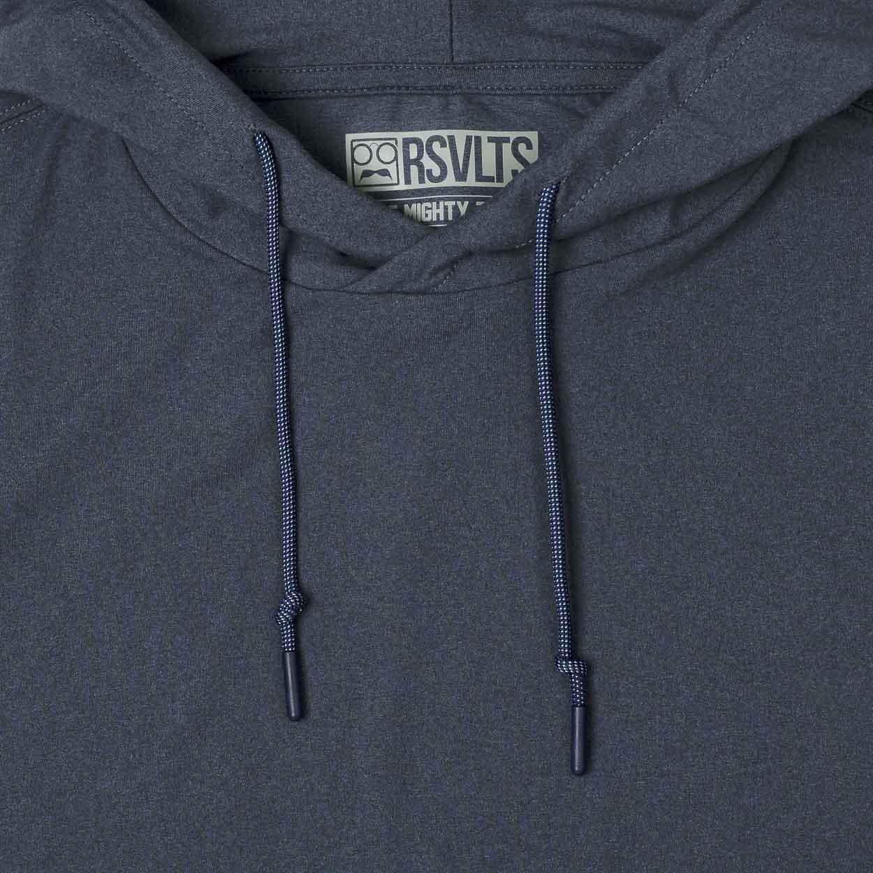 Navy Melange – Performance Hoodie - Image 5