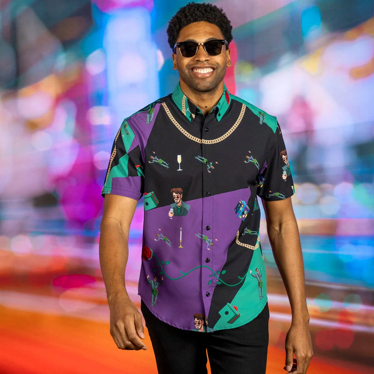 SNL50 "D in a B" – KUNUFLEX Short Sleeve Shirt - Image 2