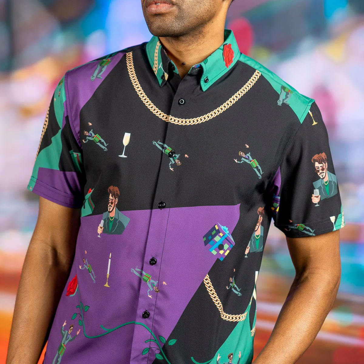 SNL50 "D in a B" – KUNUFLEX Short Sleeve Shirt - Image 4