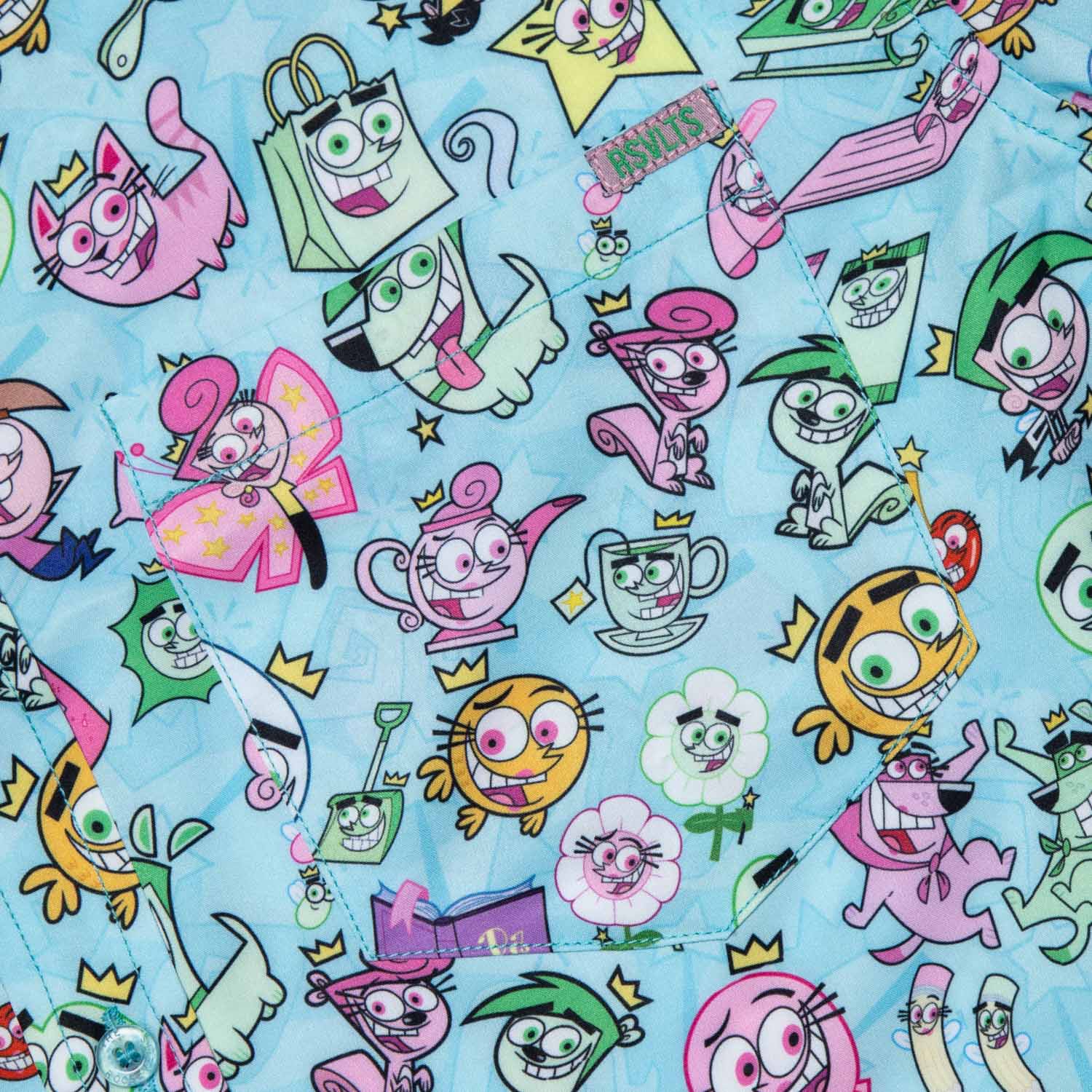 Fairly OddParents "Wands & Wings" – KUNUFLEX Short Sleeve Shirt - Image 3