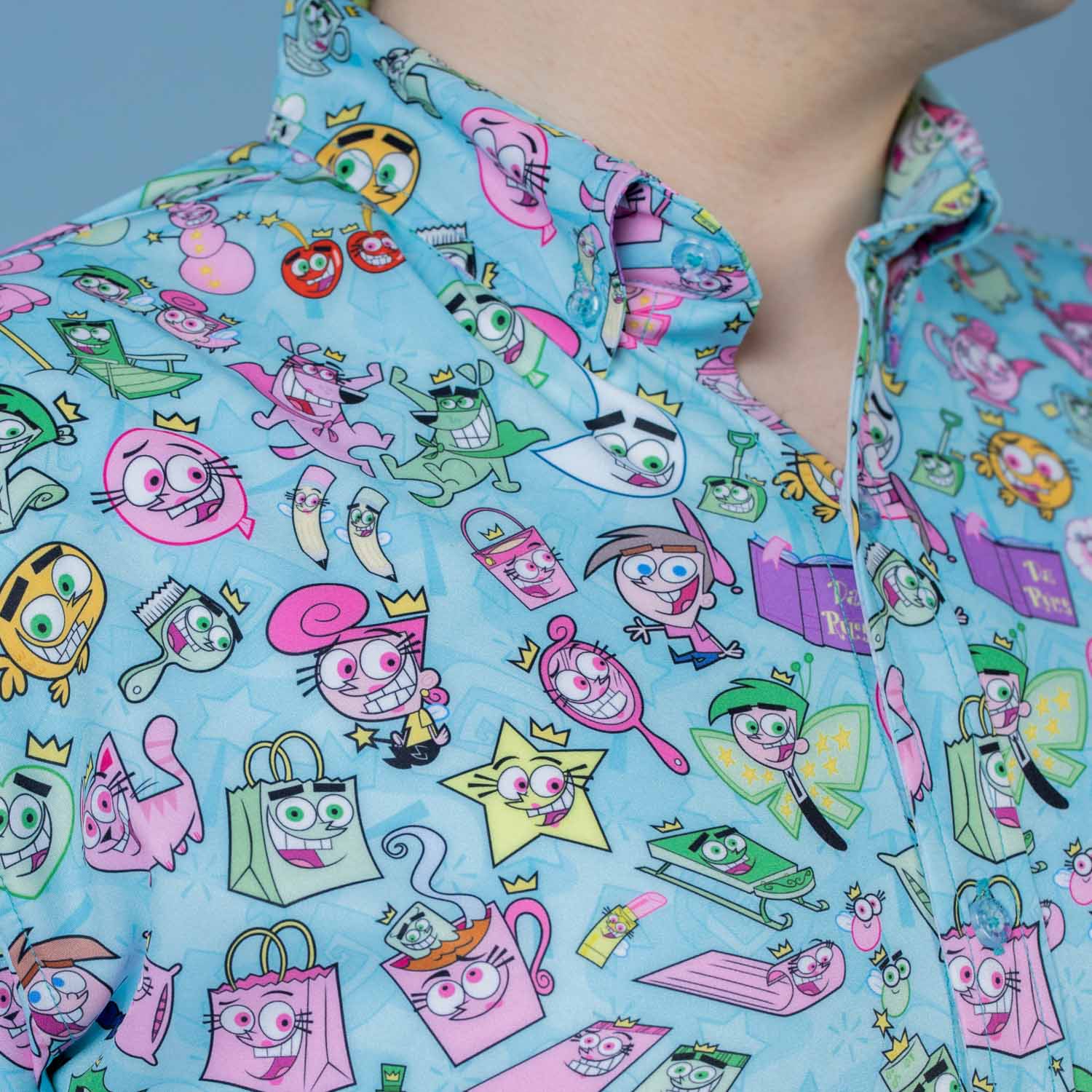 Fairly OddParents "Wands & Wings" – KUNUFLEX Short Sleeve Shirt - Image 4