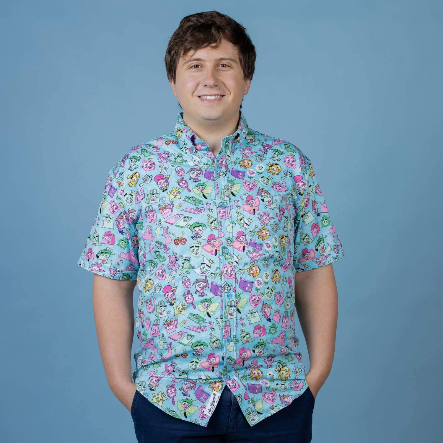 Fairly OddParents "Wands & Wings" – KUNUFLEX Short Sleeve Shirt - Image 5