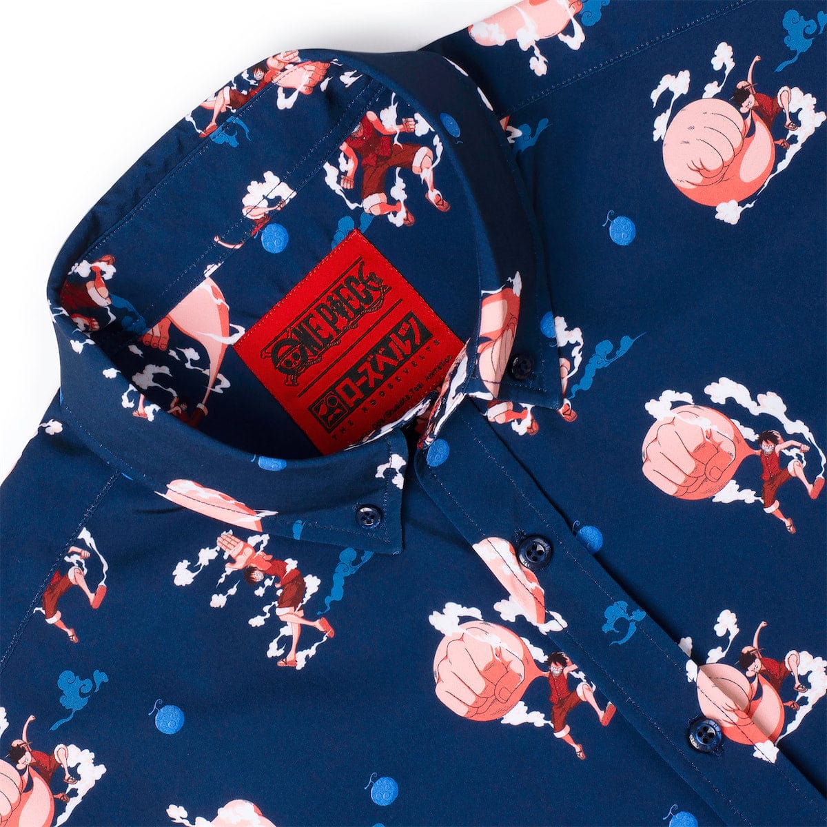 One Piece "Gear Second" – KUNUFLEX Short Sleeve Shirt - Image 6