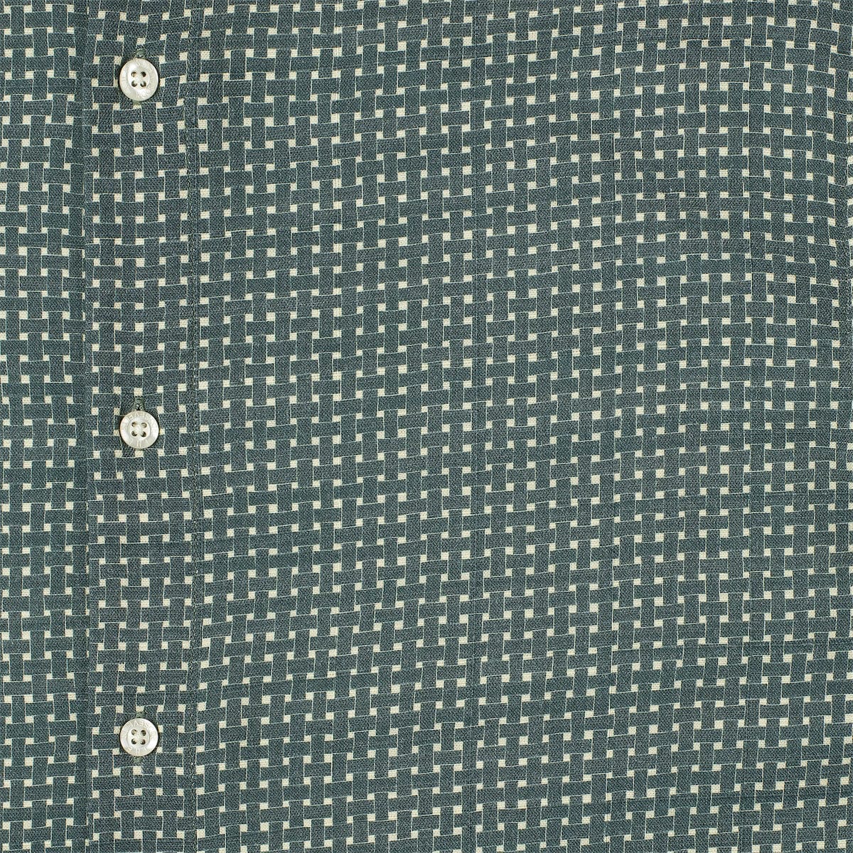 Palm Weave – Bamboo Short Sleeve Shirt - Image 2