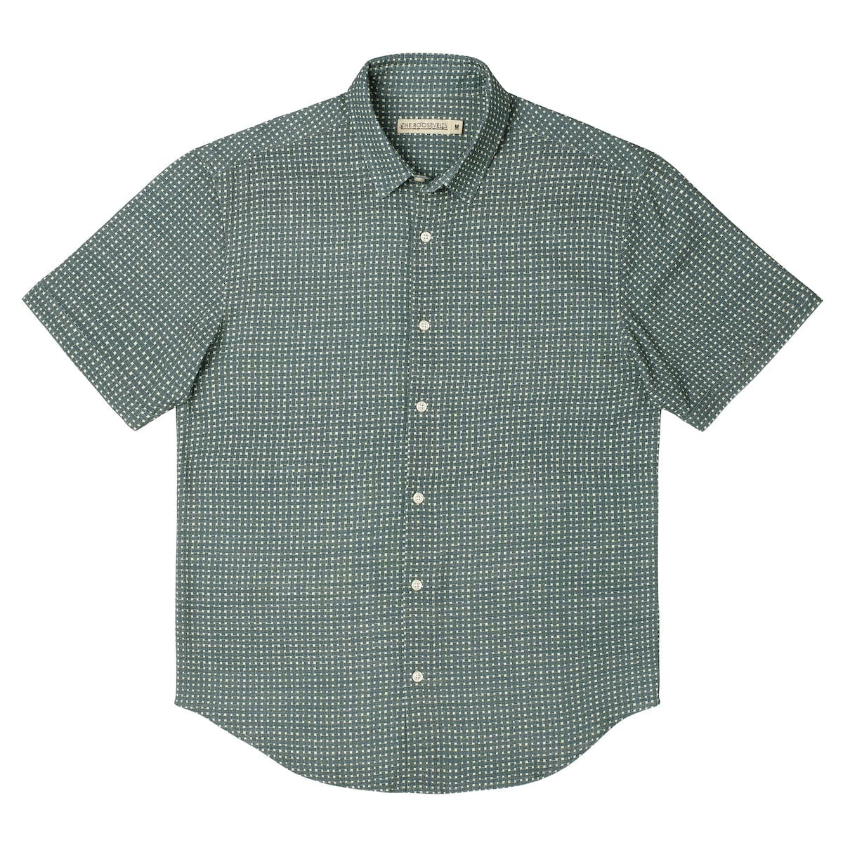 Palm Weave – Bamboo Short Sleeve Shirt - Image 5