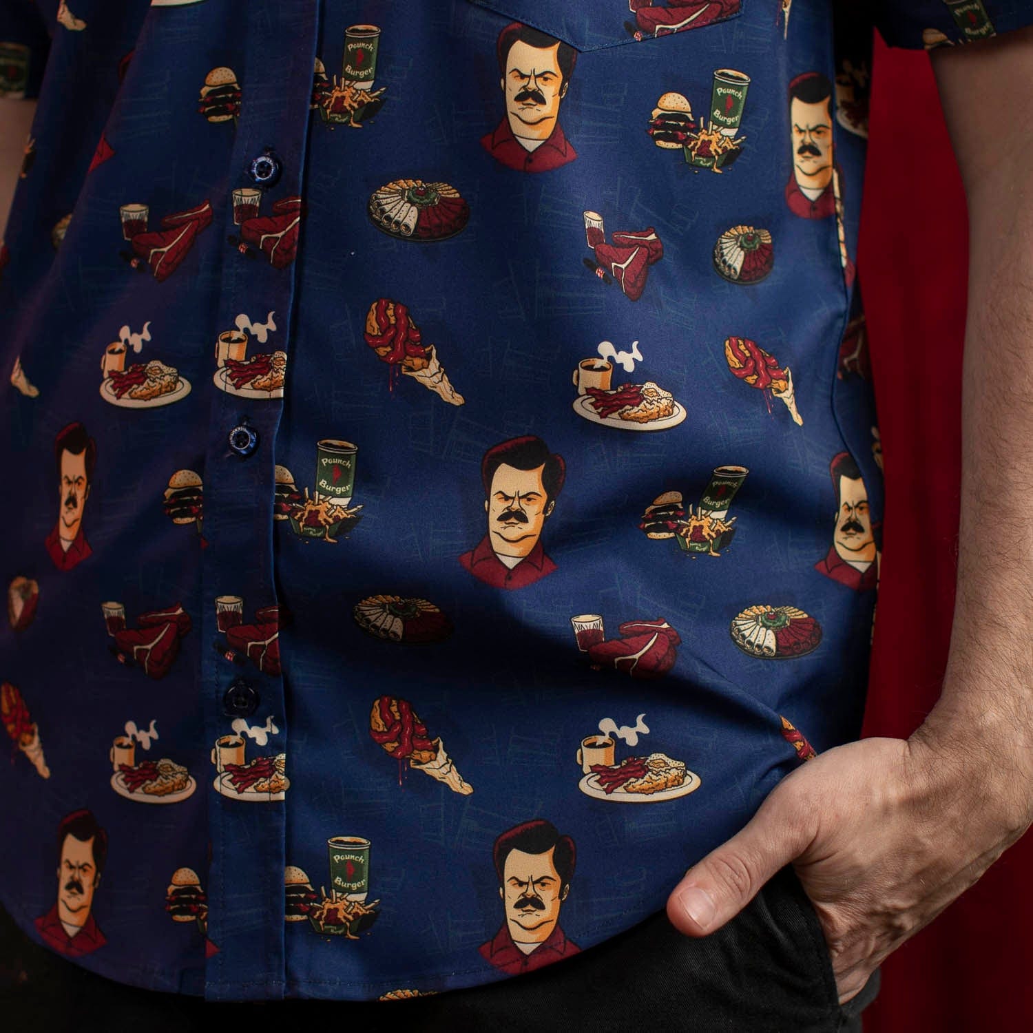 Parks and Recreation “Turf ‘n’ Turf” – KUNUFLEX Short Sleeve Shirt - Image 7