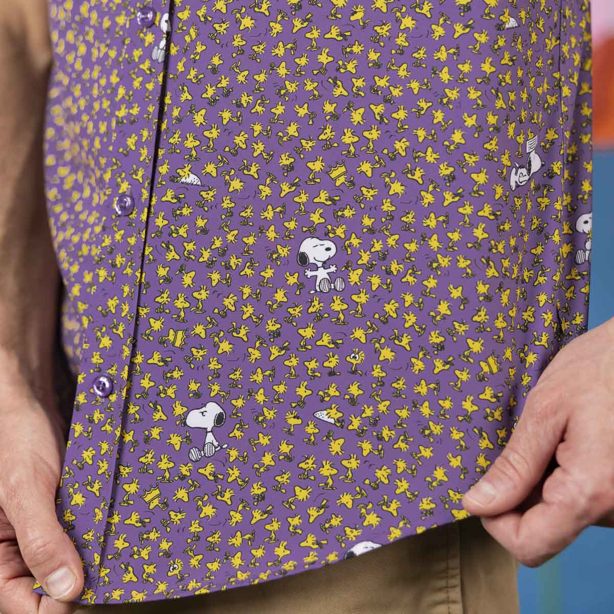 Peanuts "Bird & Beagle" – KUNUFLEX Short Sleeve Shirt - Image 6