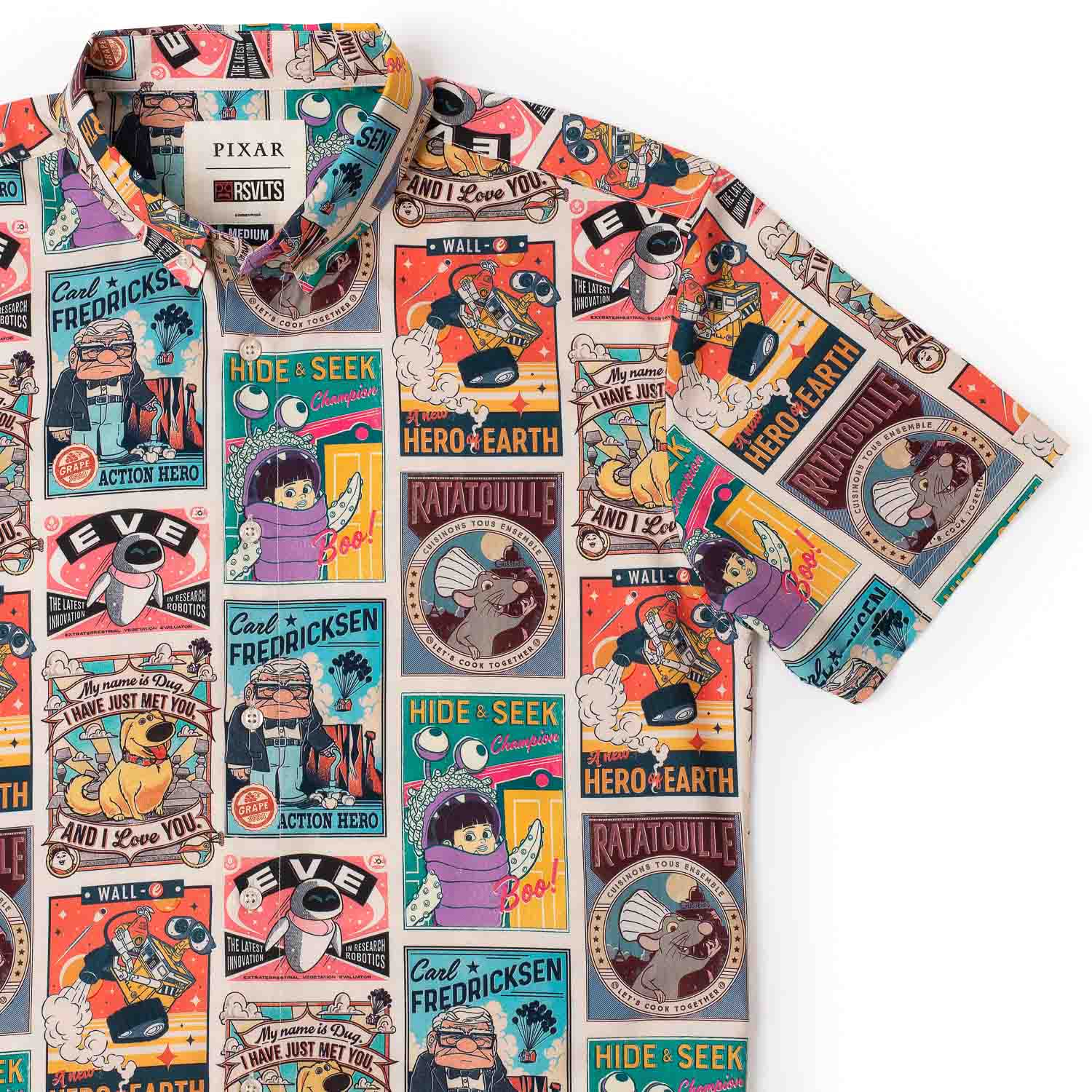 Pixar Fest "Posters" – KUNUFLEX Short Sleeve Shirt