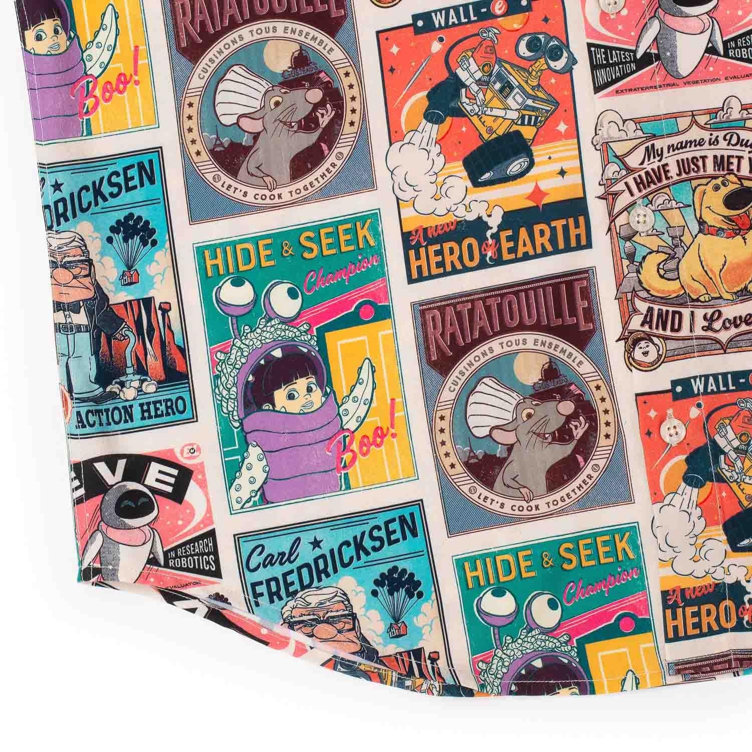 Pixar Fest "Posters" – KUNUFLEX Short Sleeve Shirt - Image 3