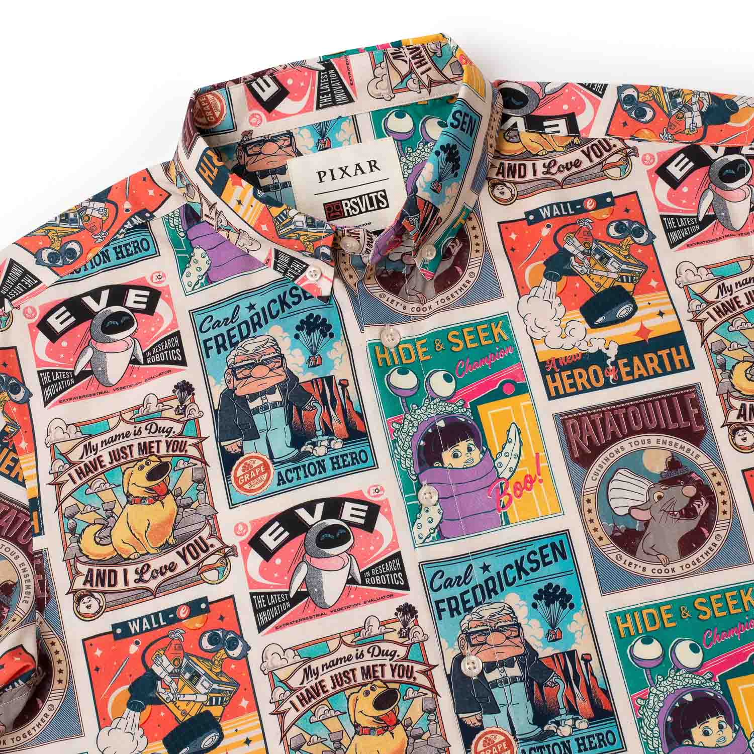Pixar Fest "Posters" – KUNUFLEX Short Sleeve Shirt - Image 4