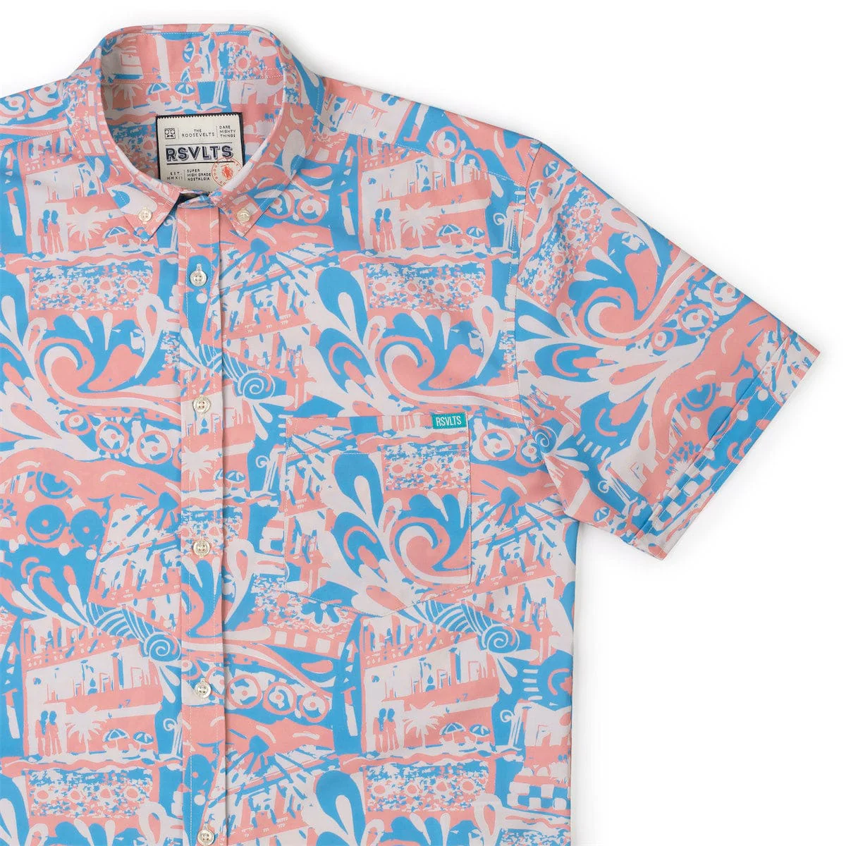 Positano – KUNUFLEX Short Sleeve Shirt - Image 2
