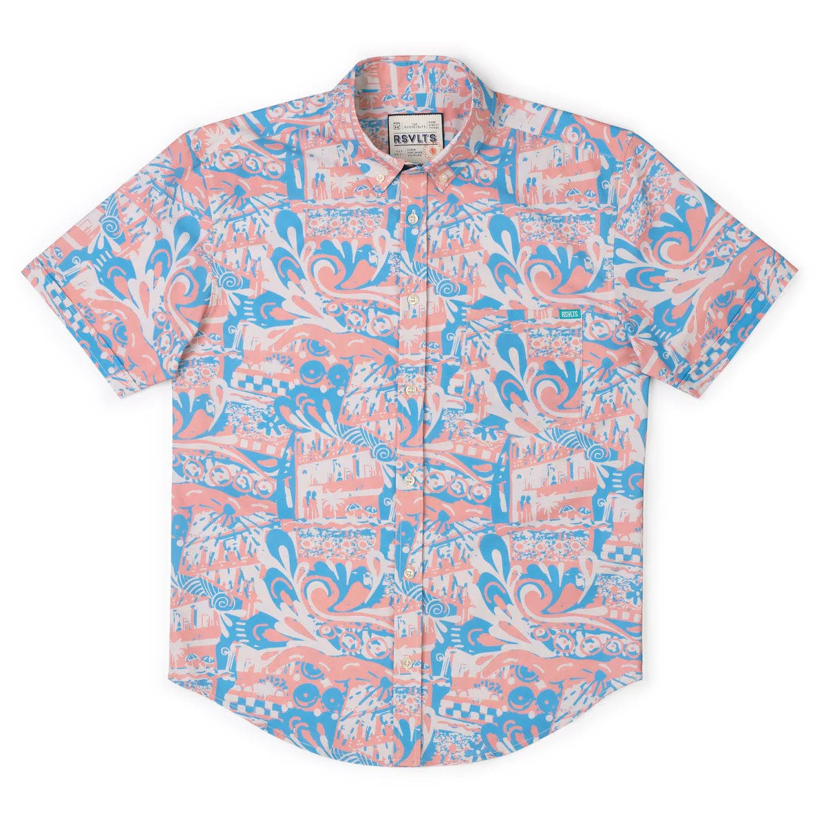 Positano – KUNUFLEX Short Sleeve Shirt - Image 6