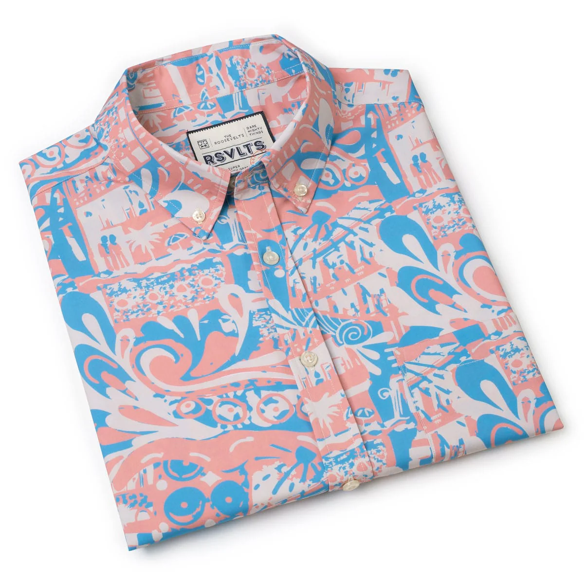 Positano – KUNUFLEX Short Sleeve Shirt - Image 9