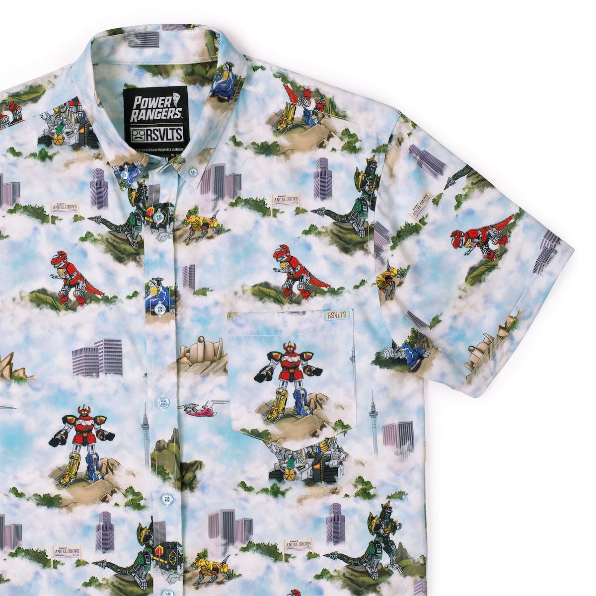 Power Rangers "It's Morphin Time" – KUNUFLEX Short Sleeve Shirt - Image 2