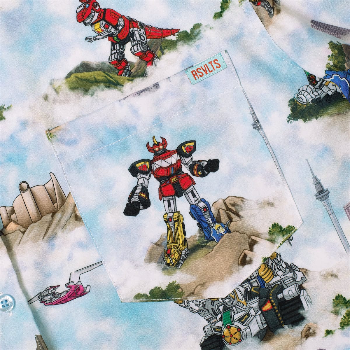 Power Rangers "It's Morphin Time" – KUNUFLEX Short Sleeve Shirt - Image 7