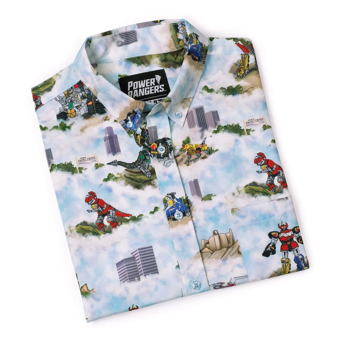 Power Rangers "It's Morphin Time" – KUNUFLEX Short Sleeve Shirt - Image 8