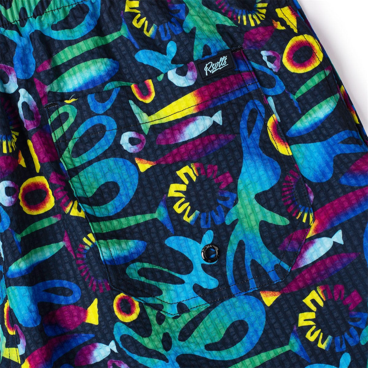 Rad Reef – Stretch Seersucker Hybrid Shorts - Image 3