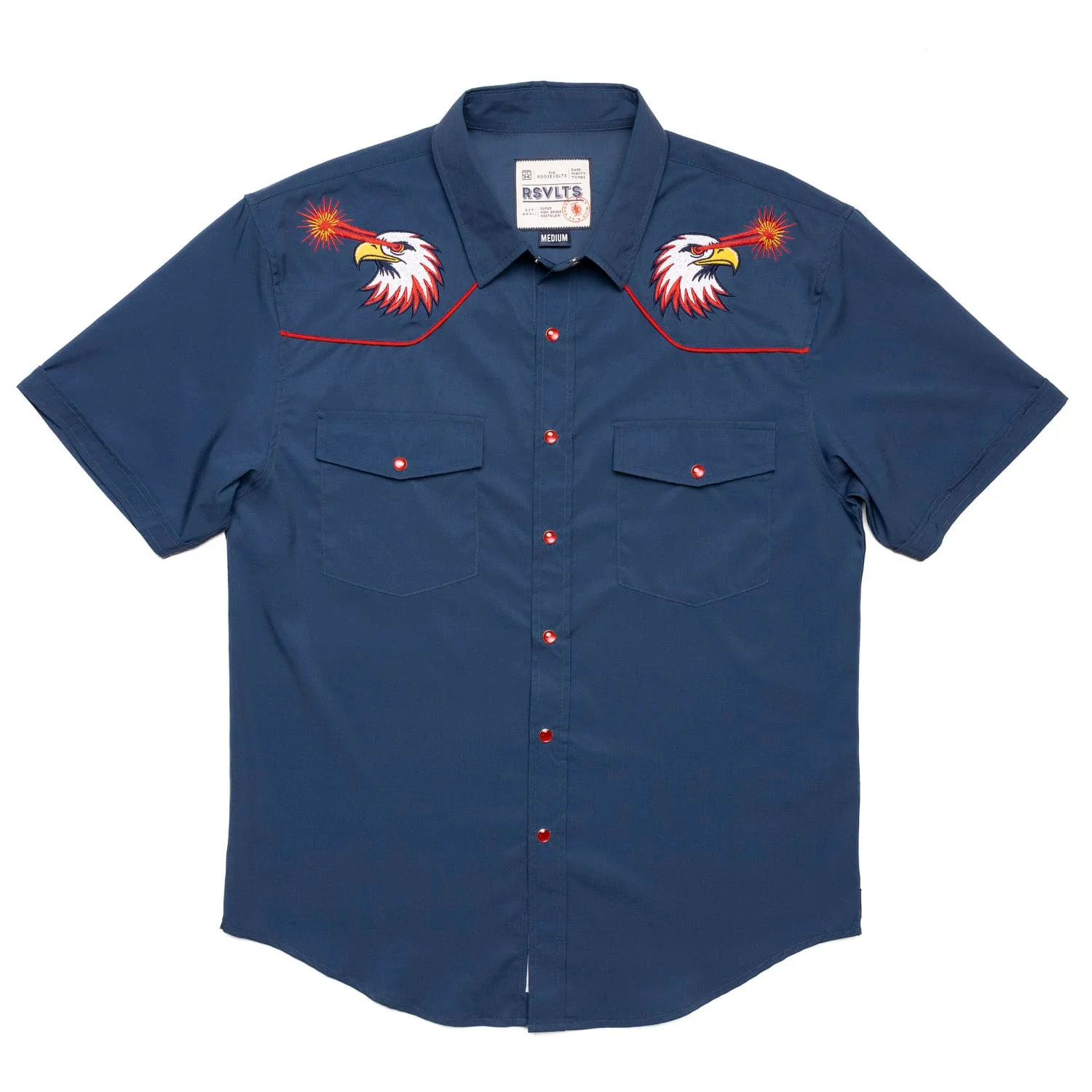 Red Glare – Roper Short Sleeve Shirt - Image 6