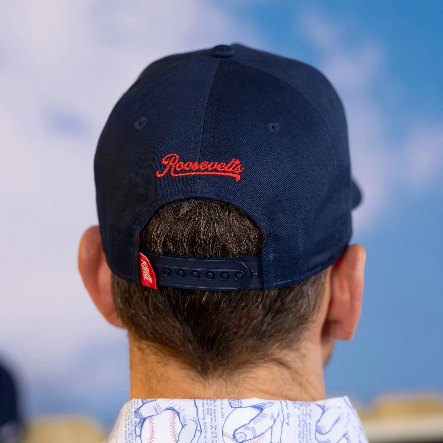 Roosevelts Ball Club – 5-Panel Curved Brim Hat - Image 5