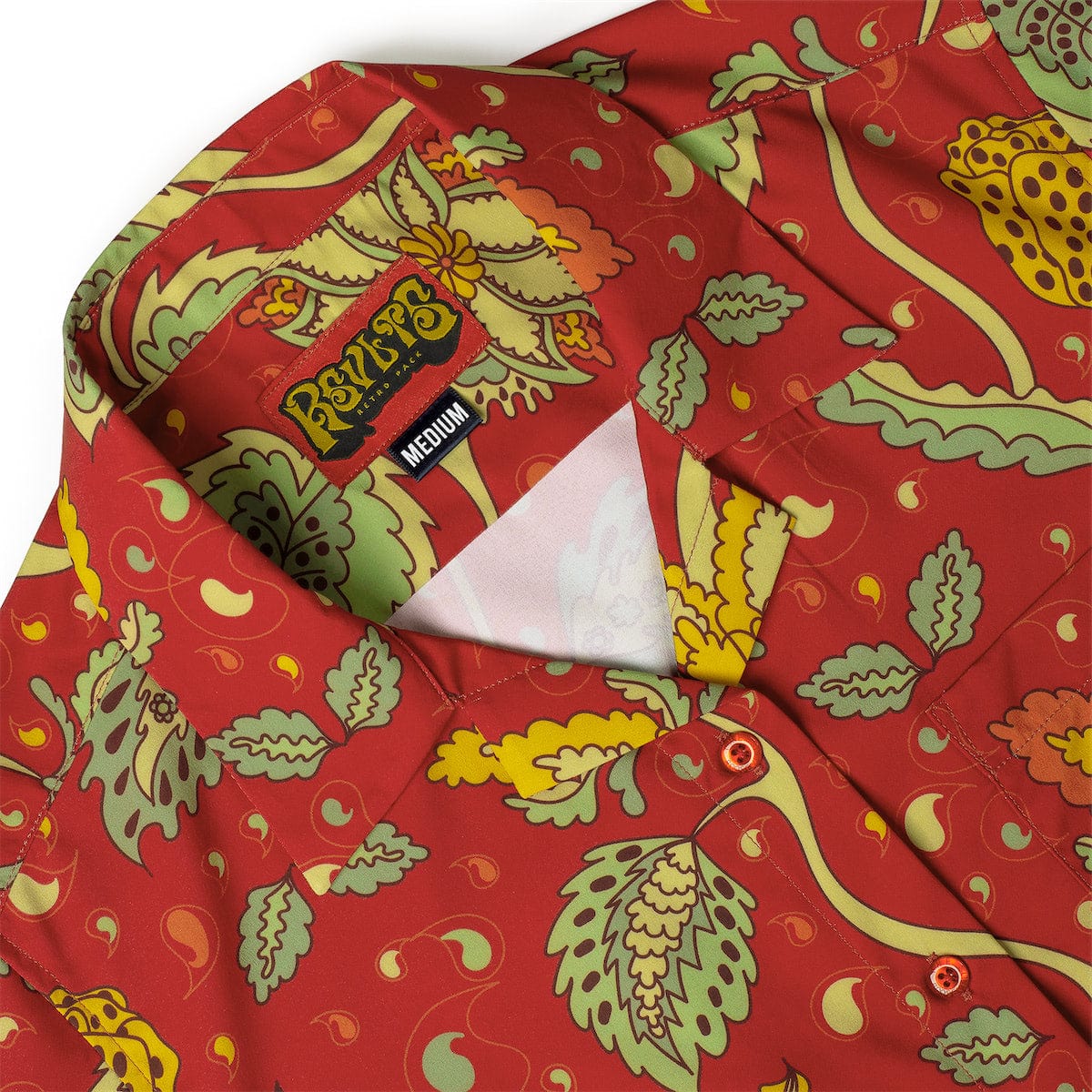 ‘70s Retro "Baba O’Redly" – Women's KUNUFLEX Short Sleeve Shirt - Image 6