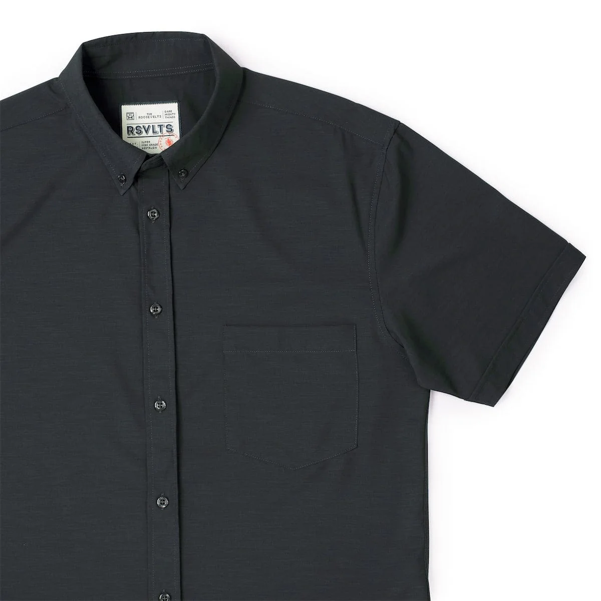Blackened Pearl – KUNUFLEX Short Sleeve Shirt - Image 2
