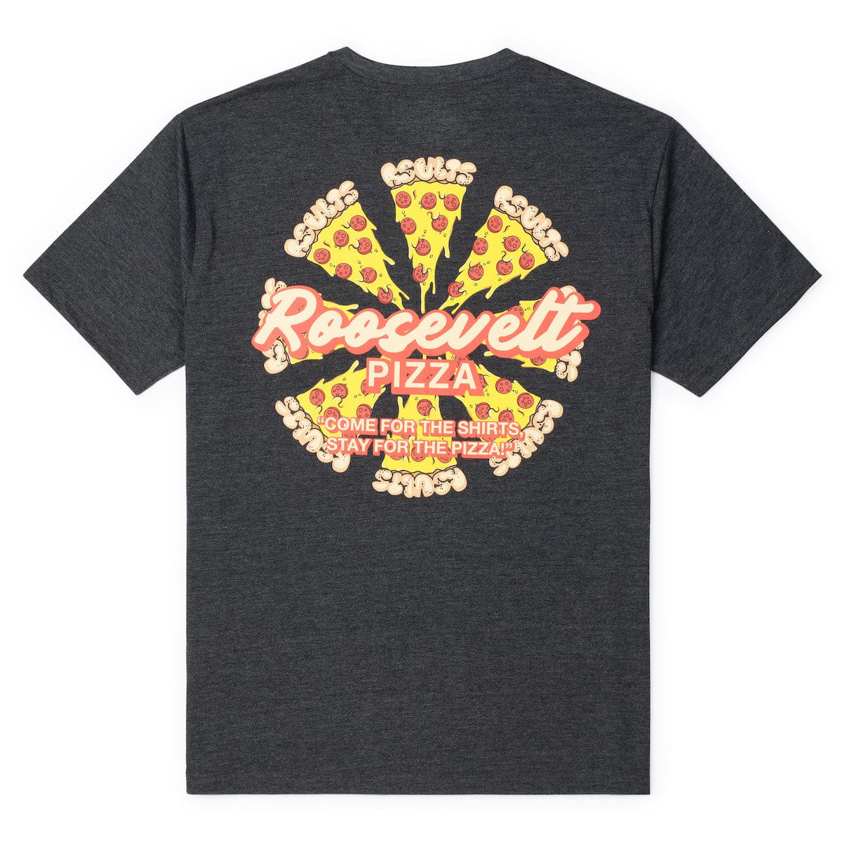 Roosevelt Pizza Crewneck Tee
