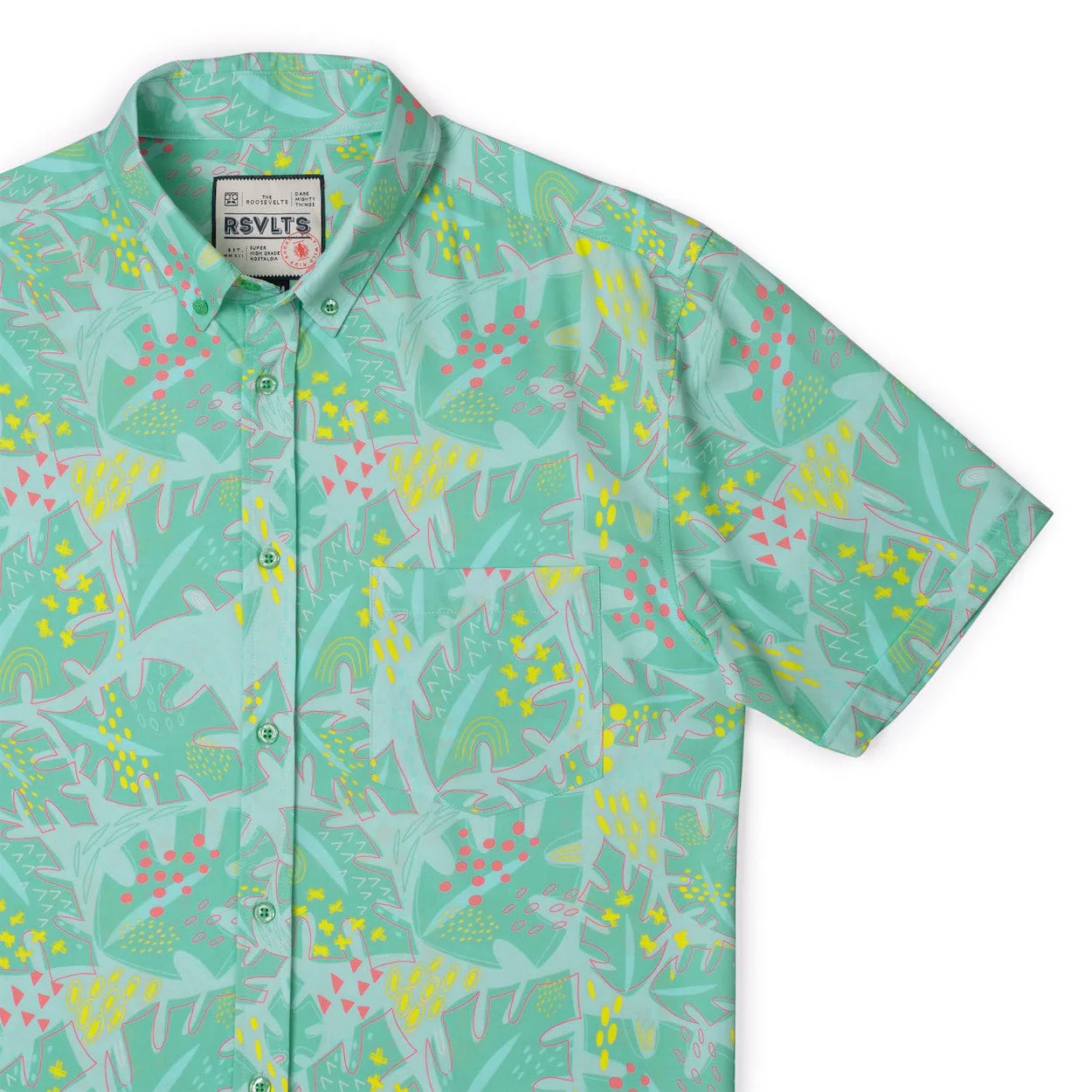 Wildberry Cove – KUNUFLEX Short Sleeve Shirt - Image 2