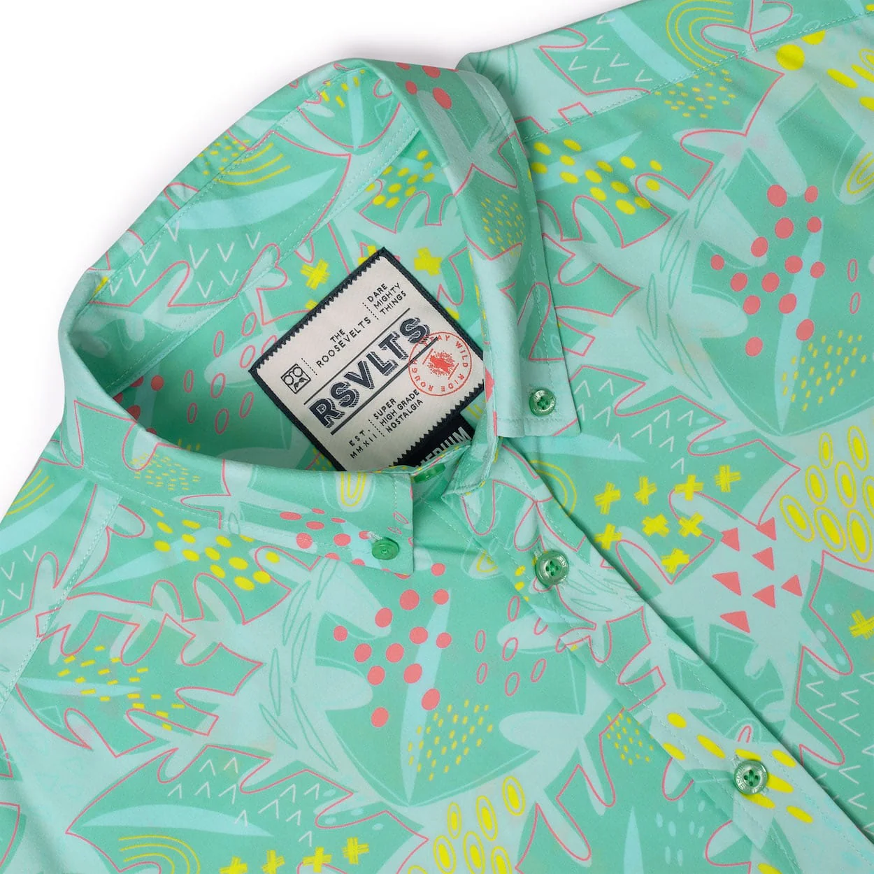 Wildberry Cove – KUNUFLEX Short Sleeve Shirt - Image 5