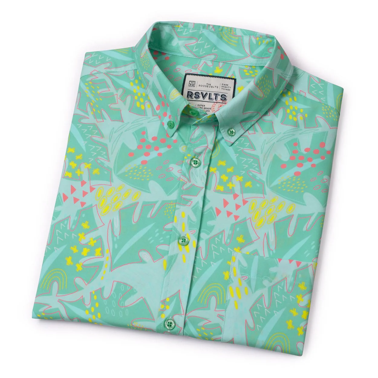 Wildberry Cove – KUNUFLEX Short Sleeve Shirt - Image 8